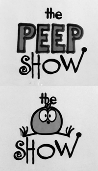 The Peep Show opening frames