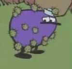 Thesethings.png (38 KB) Quack covered in burrs