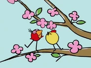 Possibly Peep's favouite tree with pink blossoms
