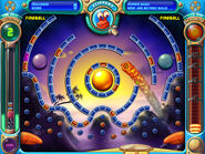 Screenshot of gameplay in Flipper Magic challenge