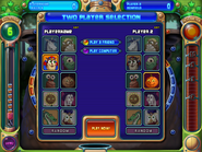 Character selection in Duel Mode