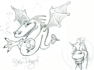 Concept sketches for Peggle Deluxe