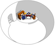 Empty Penguin Chat Igloo