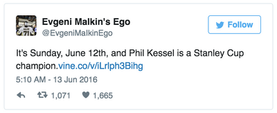 Evgeni Malkin dropped one of the quotes of the year about Phil Kessel -  Article - Bardown