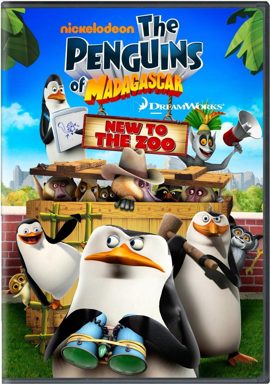 Penguins of Madagascar: New to the Zoo DVD | Madagascar Wiki | Fandom