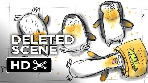 Penguins of Madagascar Deleted Scene - Baby Private Loves Cheesy Dibbles (2014) - Animated Movie HD