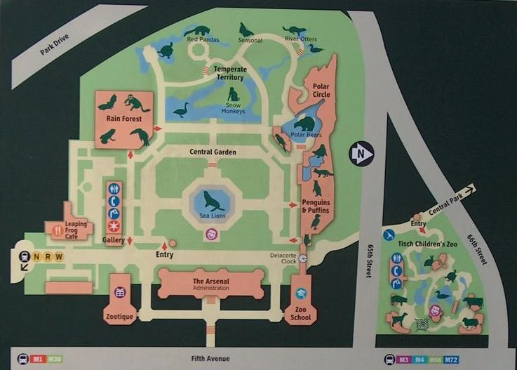 Central Park Zoo Map The Real Central Park Zoo/C-Zoo | Madagascar Wiki | Fandom