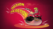 Action reaction title card