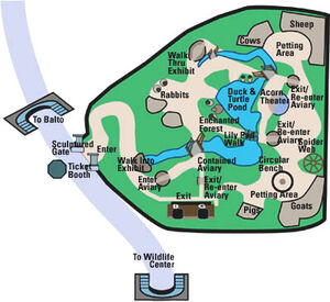 Childrens zoo map