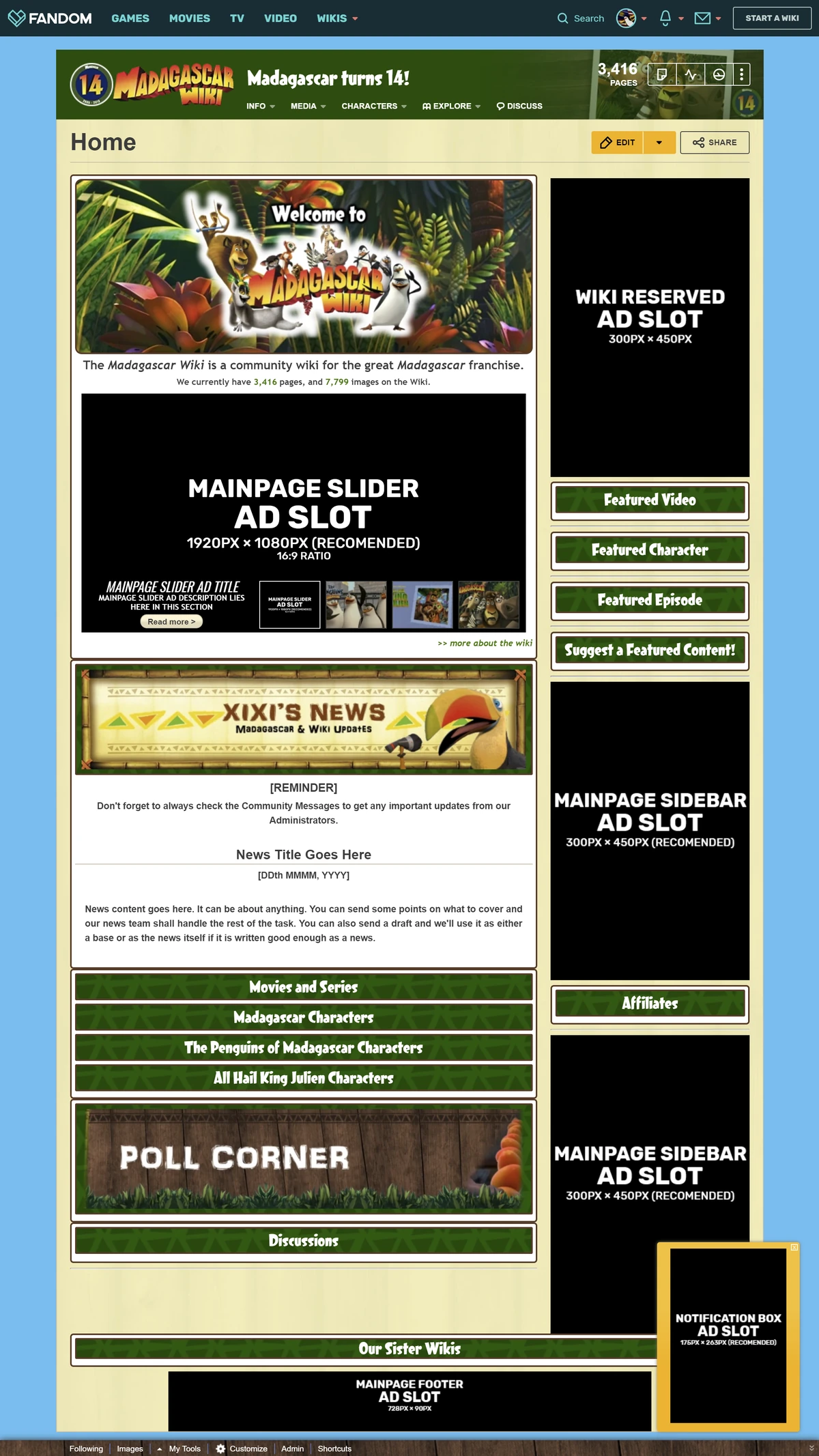 Community Events | Madagascar Wiki | Fandom