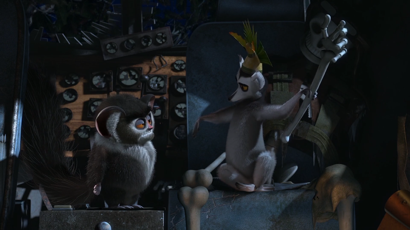 madagascar king julian wallpaper