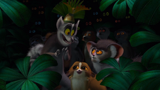 King Julien just before kicking Mort