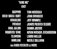 King me cast