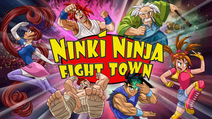 La Ciudad de la Lucha de los Ninki-Ninjas