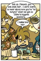 Tycho as a child with his mother and father