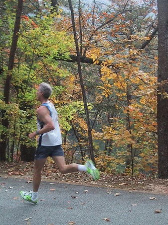 Lone runner. Courtesy Public Domain Images and Wikimedia Commons.