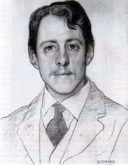 Laurence Binyon by William Strang