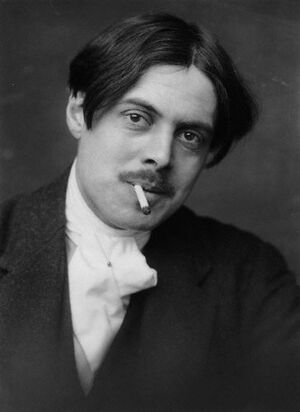 Wyndham Lewis photo by George Charles Beresford 1913