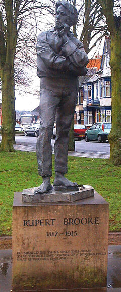 Rupert Brooke statue