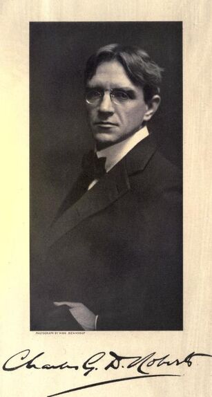 Charles G.D. Roberts (1860-1943), from Poems, 1901. Photo by Zaida Ben-Yusuf (1869-1933). Courtesy Internet Archive.
