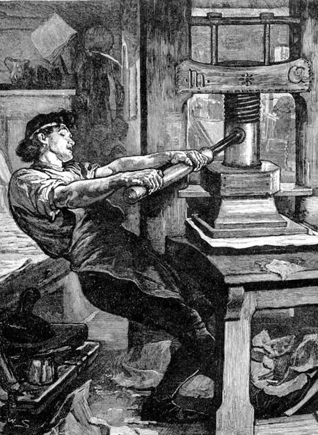 Printing press, Penny's poetry pages Wiki