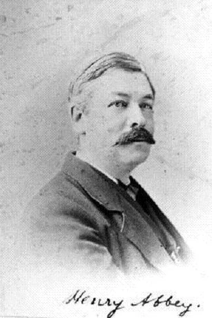 Henry Abbey (1842-1911). Courtesy Find a Grave.