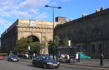 Newcastle Station Exterior