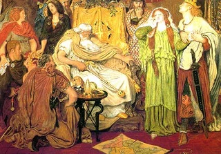 Cordelia's portion by Ford Madox Brown (1821-1893), 1866. Courtesy Wikimedia Commons.