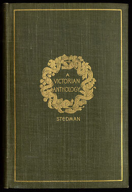 STEDMAN(1895) A Victorian anthology 1837-1895