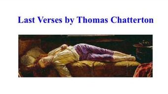 Thomas Chatterton (1752-1770) - Find a Grave Memorial
