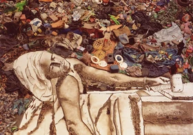 "Madness without Genius" by Vik Muniz. Courtesy The Stranger.