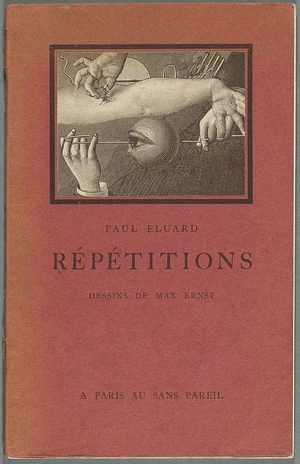 Eluard,Répétitions, 1922 - cover