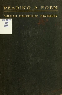 Readingpoem00thac 0001
