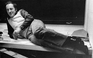 Brodsky teaching at University of Michigan, 1972; from the Michiganensian, 1973. Courtesy Wikimedia Commons.