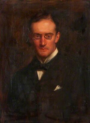 William Paton Ker by Johnstone Forbes-Robertson Univ Glasgow Hunterian Art Gallery
