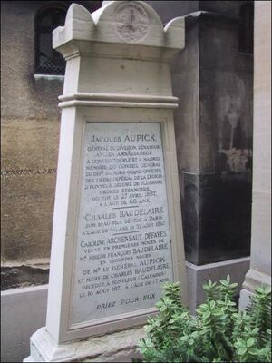 Tombe Baudelaire