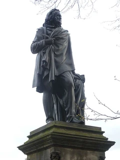 John Wilson, aka 'Christopher North' statue, Prince's Street Gardens, Edinburgh. Photo by Kim Traynor. Licensed under Creative Commons, courtesy [1].