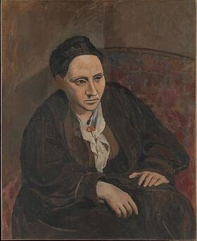 Gertrude Stein by Picasso