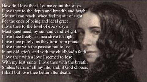 How Do I Love Thee E B Browning Penny S Poetry Pages Wiki Fandom