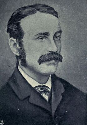 Oil Panting of Walter Pater