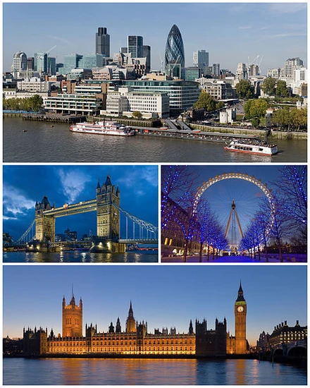 London collage
