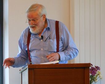 Michael Longley at Corrymeela Peace Center 2012