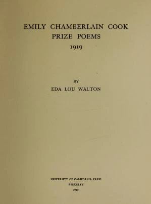 Eda Lou Walton | Penny's poetry pages Wiki | Fandom