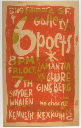 Six gallery poster