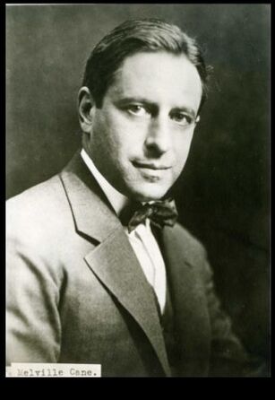 Melville Henry Cane (1879-1980). Courtesy University of West Virginia.