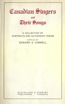 Canadiansingers&theirsongs