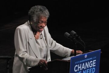 Maya Angelou speech for Barack Obama campaign 2008