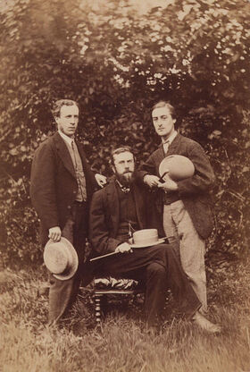 404px-Alfred William Garrett; William Alexander Comyn Macfarlane; Gerard Manley Hopkins by Thomas C. Bayfield