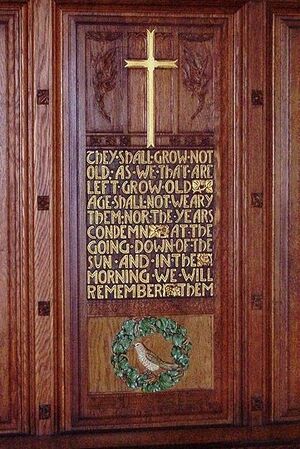 Christchurch Cathedral Memorial