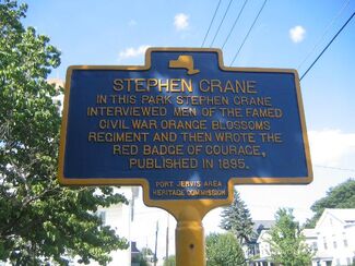 StephenCrane-PortJervisMarker